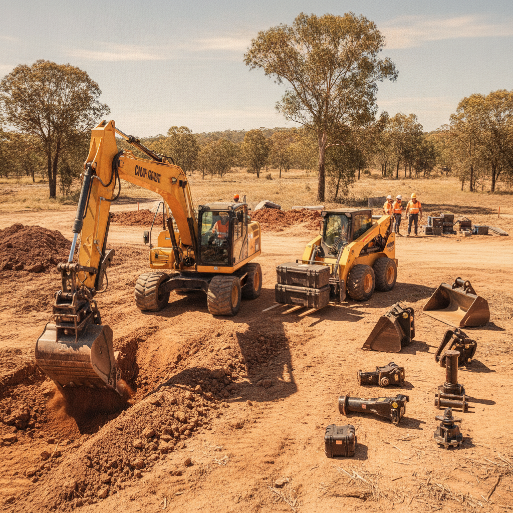 Maximising Australian Jobsite Productivity with Essential Excavator and Skid Steer Gear