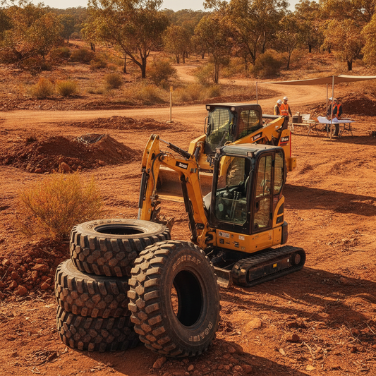 Equipping Australian Sites: What to Know Before Buying Mini Excavators, Skid Steer Tyres
