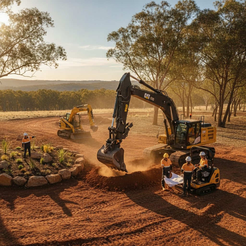 Empowering Australian Construction and Landscaping with Advanced Excavation Equipment
