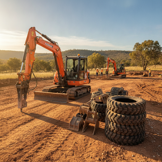 Avoid Costly Delays: Strategic Mini Excavators, Tyres & Attachments for Australia