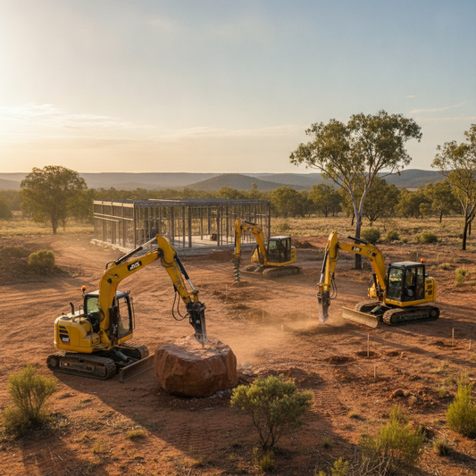 Transforming Australian Project Efficiency with Versatile Mini Excavators and Attachments