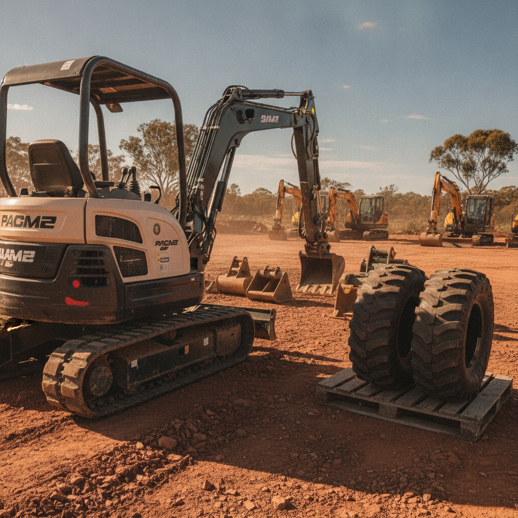 Avoiding Downtime: Essential Mini Excavators, Tyres & Attachments for Australian Sites