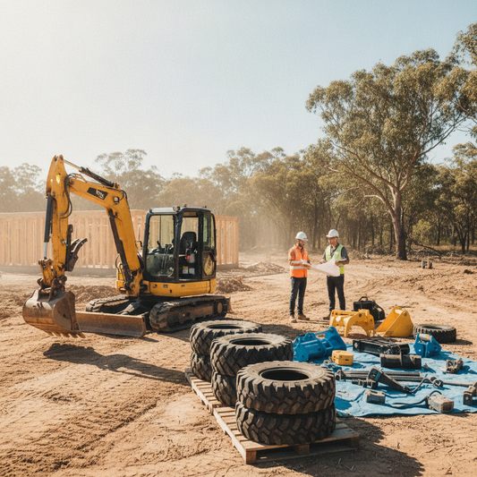 Australian Project Efficiency: Mini Excavators, Tyres & Attachments for Trades,