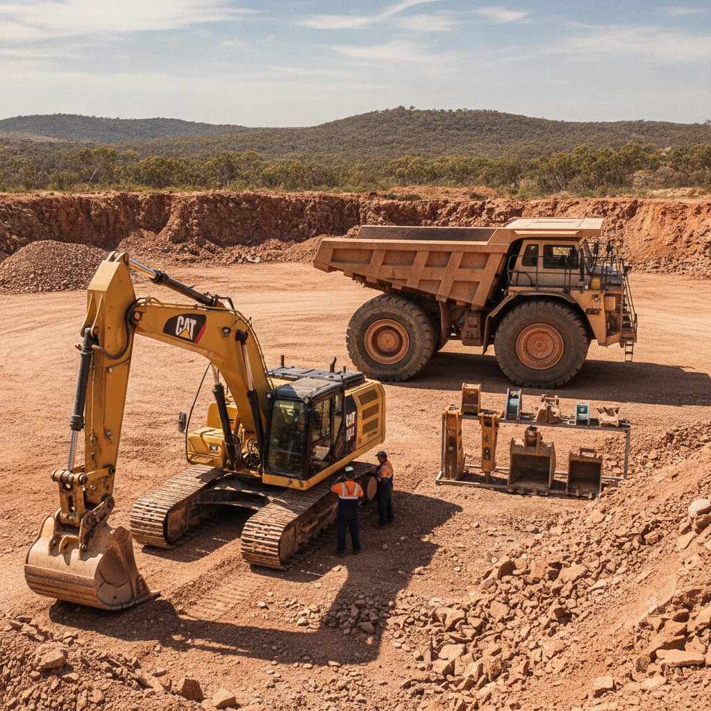 Operating & Maintaining Australian Earthmoving: Excavators, Tyres & Attachments