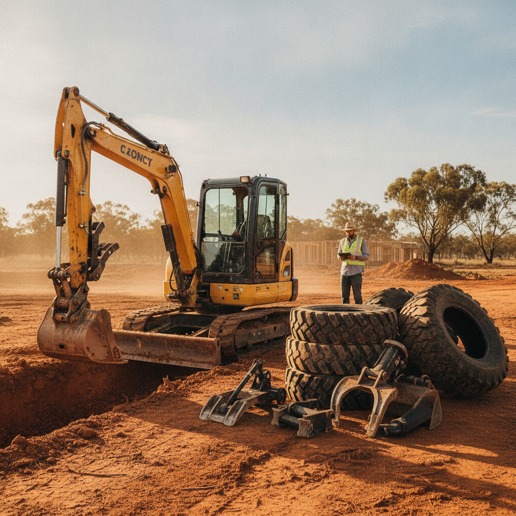 Eliminating Australian Project Headaches: Essential Mini Excavators, Tyres & Attachments
