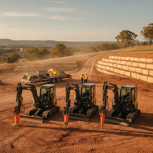 Equipping Australian Earthworks with Advanced Mini Excavators and Versatile Attachments