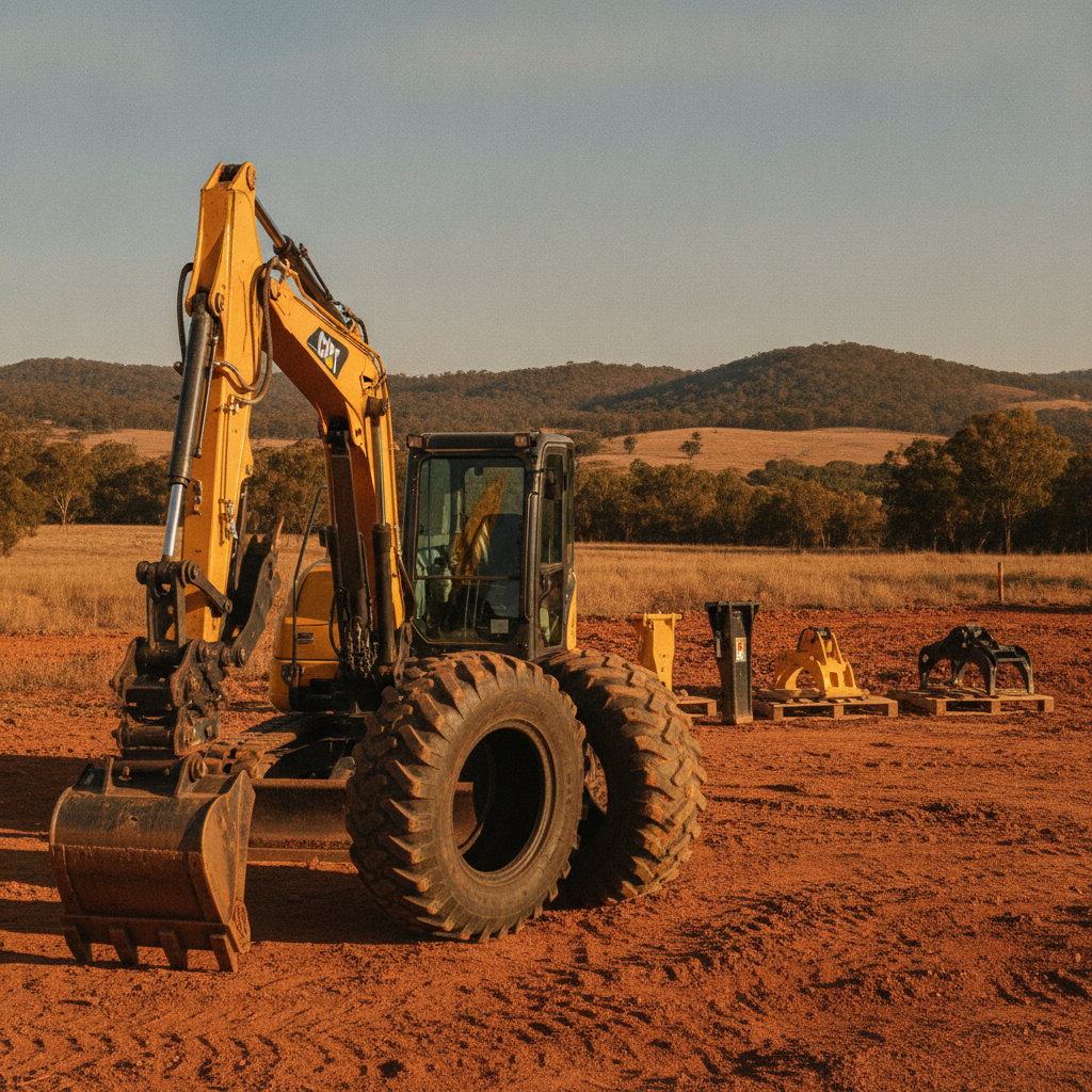 Informed Australian Equipment Choices: Mini Excavators, Tyres & Attachments