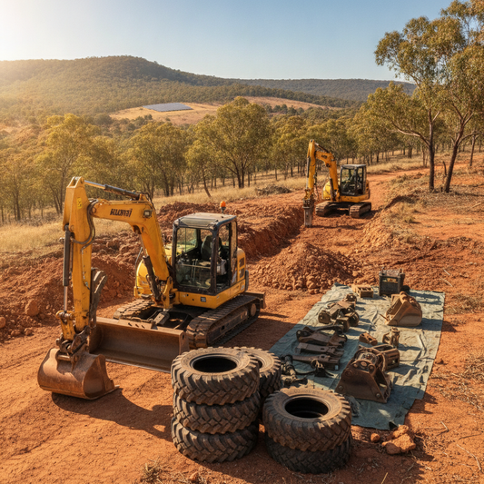 Australian Project Profitability: Smart Investment in Mini Excavators, Tyres & Attachments