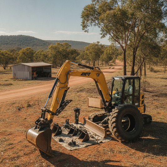 Selecting Optimal Earthmoving Gear: Mini Excavators, Tyres & Attachments in Australia