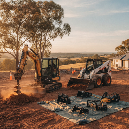 Australian Project Value: Mini Excavators, Skid Steer Tyres & Attachment ROI
