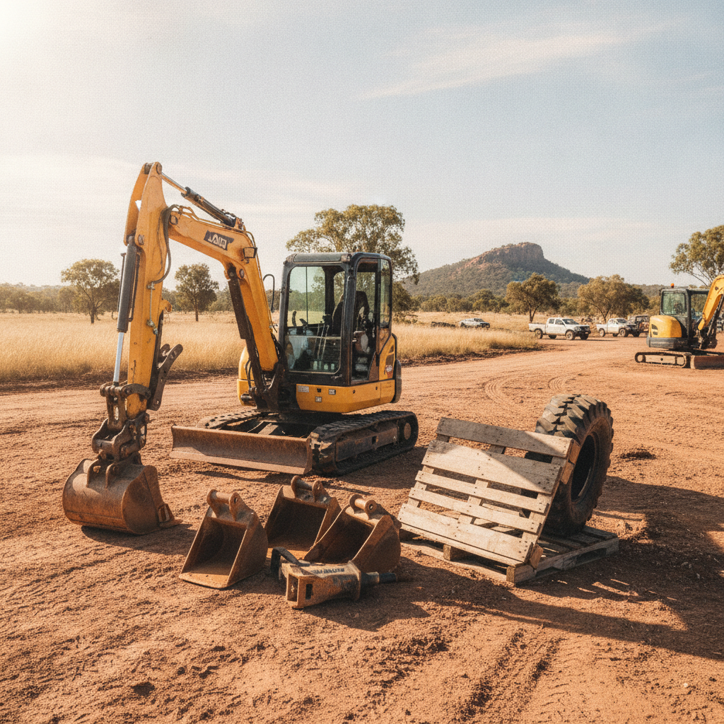 Selecting & Optimising Mini Excavators, Tyres & Attachments in Australia