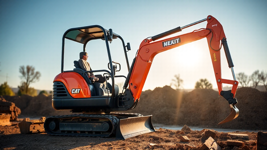 Maximising Operational ROI with High-Performance Mini Excavators and Durable Components