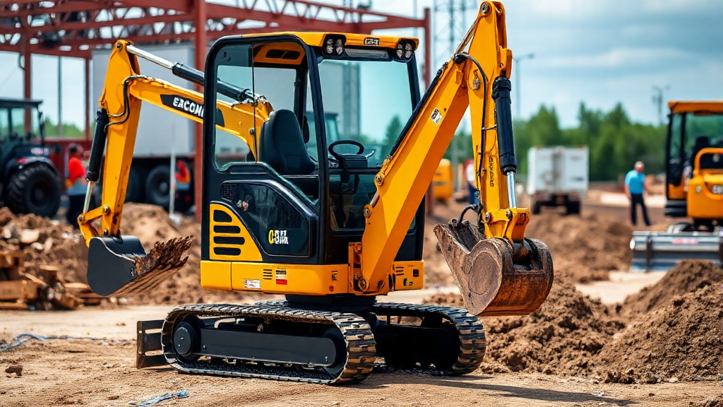 Maximising Operational ROI via High-Performance Mini Excavators and Heavy-Duty Components