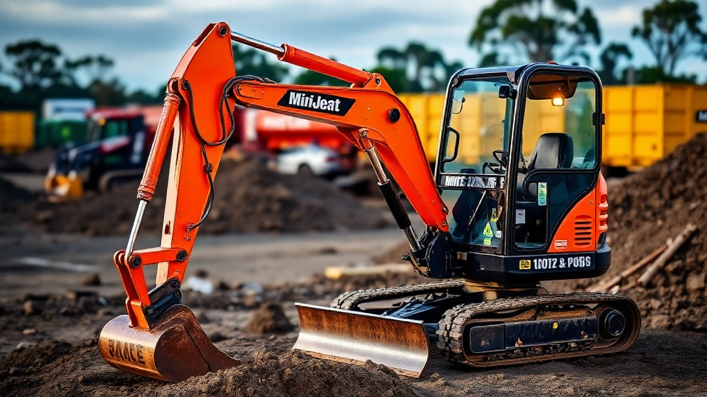 Maximising Site Performance with Mini Excavators and Heavy-Duty Attachments