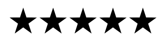 5 Star Rating Logo 