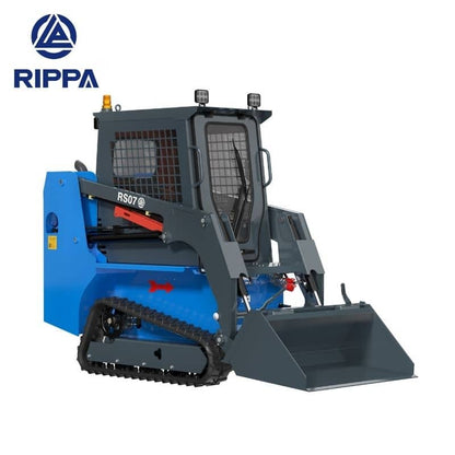 Labadi Engineering Skid Steer Loader RS07 with durable track system and robust design for heavy-duty tasks