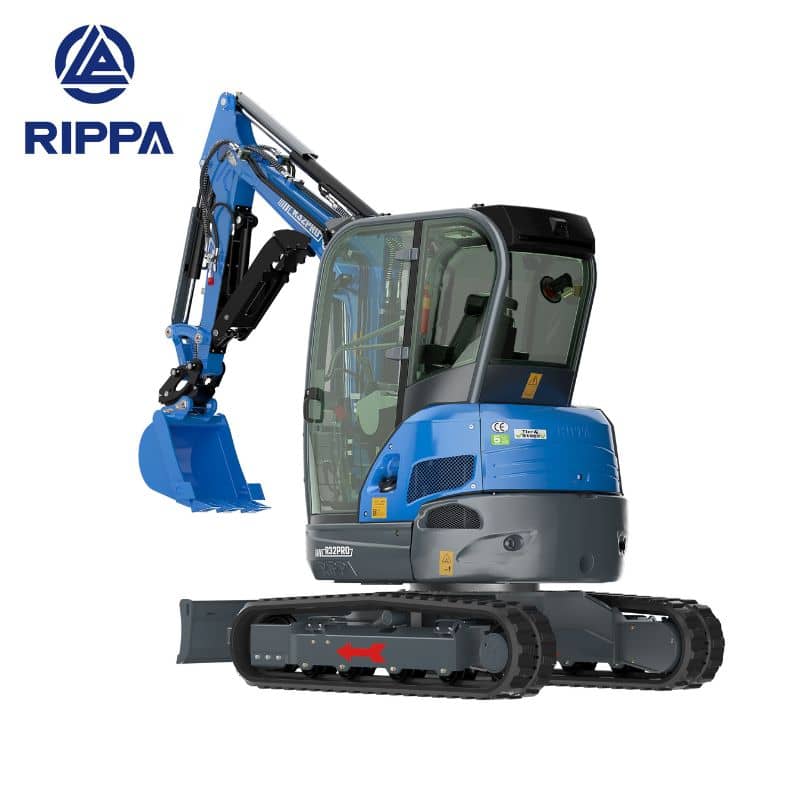 R32 Pro Excavator with Kubota Engine and Hydraulic Quick Hitch
