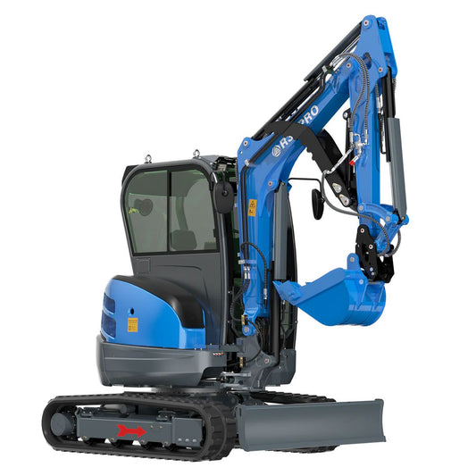 R32 Mini Excavator with Kubota Engine and Hydraulic Quick Hitch
