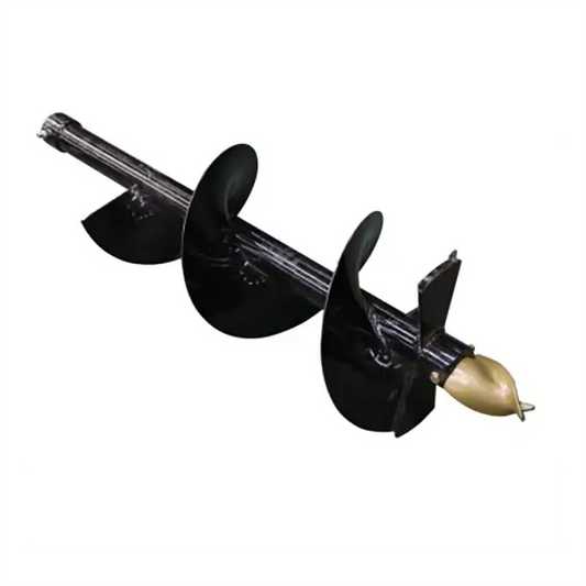 Rippa Australia Auger Drill Bit with Spiral Blades for Efficient Ground Penetration and Excavation