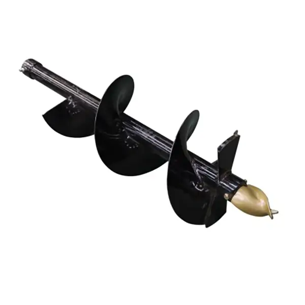 Rippa Australia Auger Drill Bit with Spiral Blades for Efficient Ground Penetration and Excavation