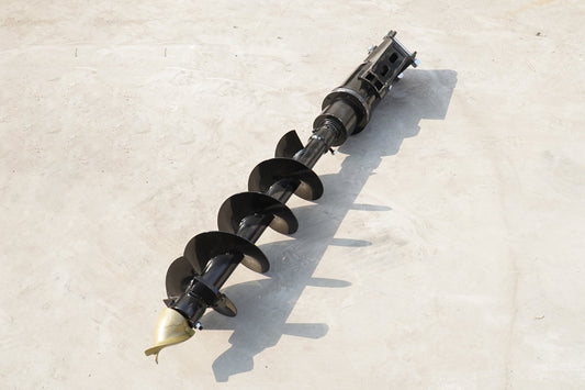Labadi Engineering Auger for excavator attachments, designed for efficient soil drilling and digging tasks