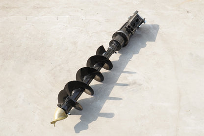 Labadi Engineering Auger Attachment for Excavators Designed for Efficient Ground Drilling