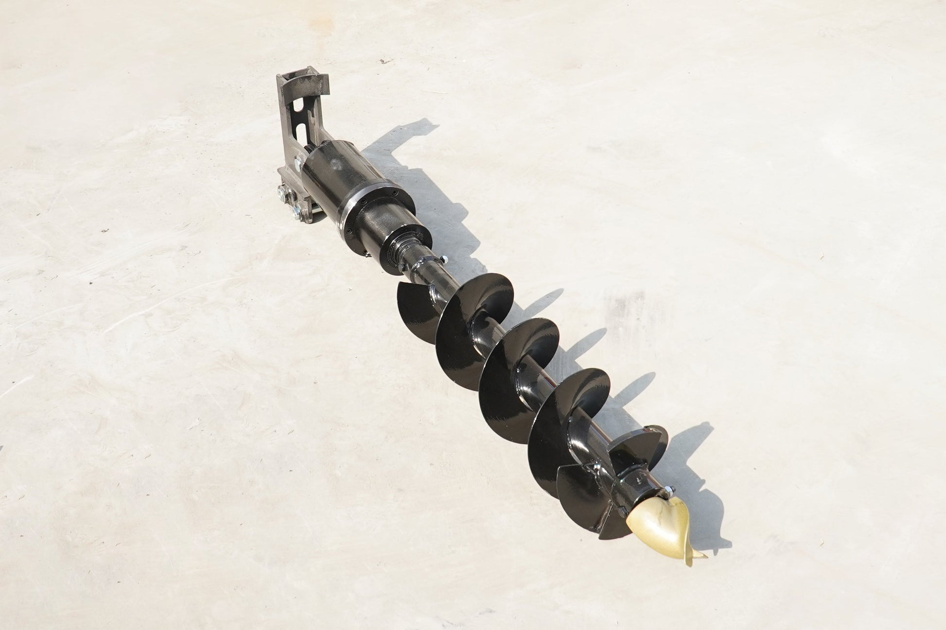 Labadi Engineering Auger Attachment for Excavators Designed for Efficient Soil and Ground Drilling