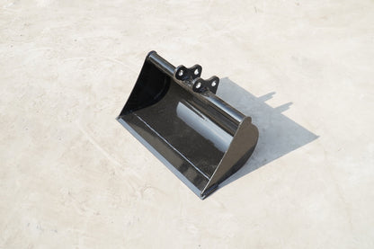 Rippa Australia excavator attachment Mud Bucket in black for digging and loading operations