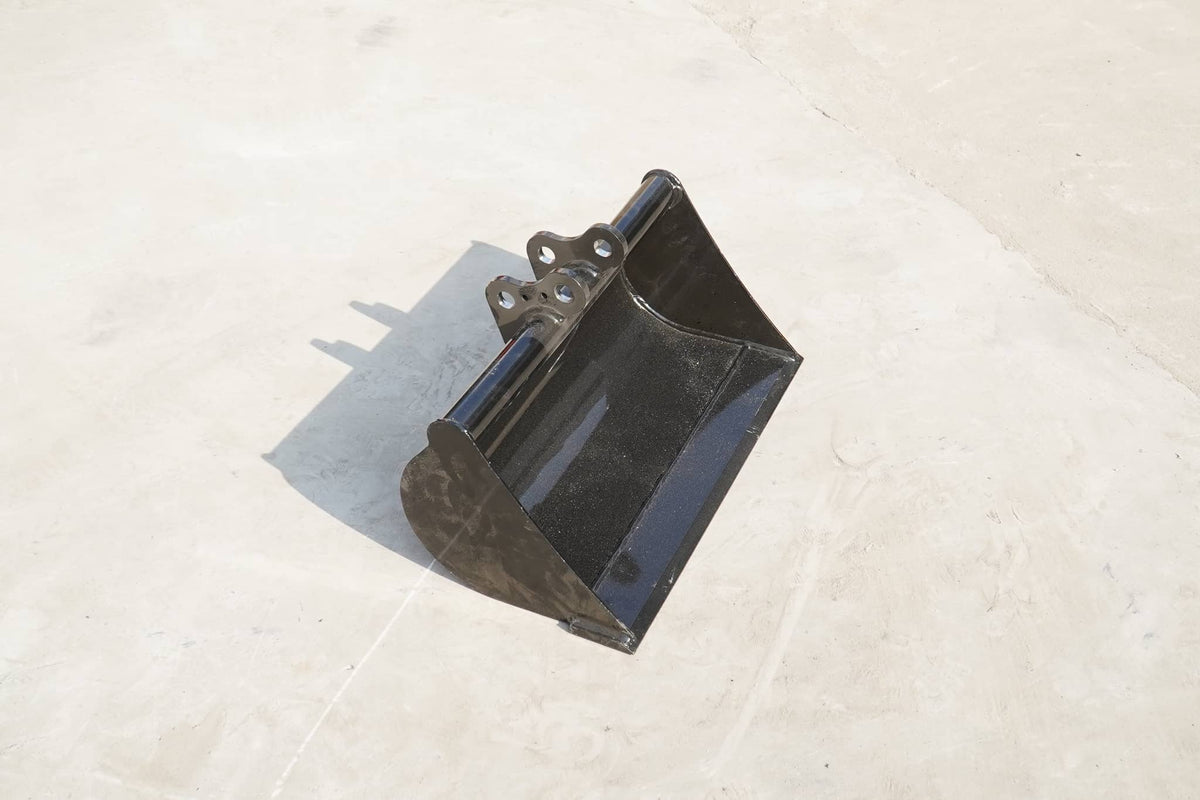 Rippa Australia black excavator attachment Mud Bucket for heavy-duty digging and earthmoving