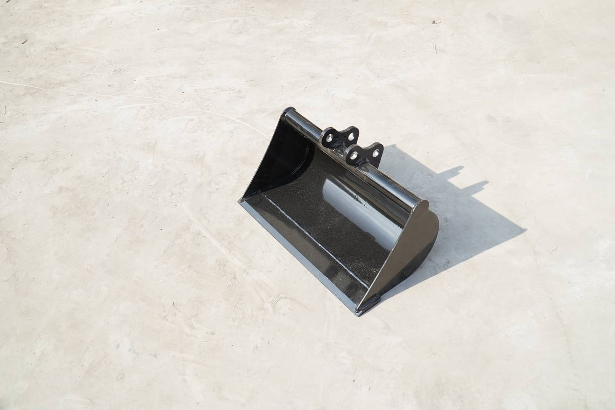 Rippa Australia black excavator attachment Mud Bucket for heavy-duty digging and loading