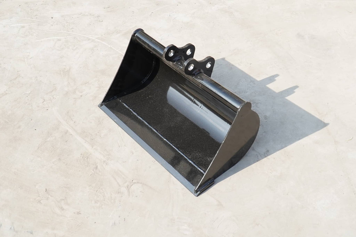 Rippa Australia black excavator attachment Mud Bucket for efficient digging and soil handling