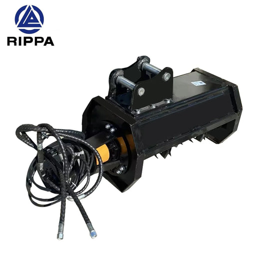 Rippa Australia Excavator Grass Lawn Mower Attachment with Hydraulic Hoses for Efficient Grass Cutting
