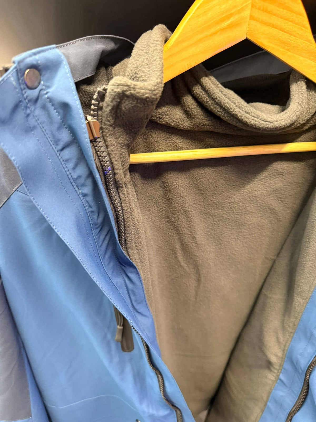 Rippa Australia Blue Insulated Jacket with Soft Fleece Lining for Cold Weather Comfort