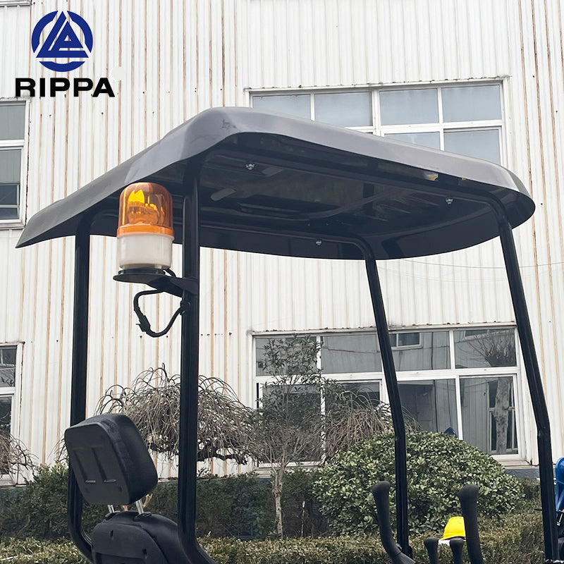 Labadi Engineering Mini Excavator Operator Cabin with Safety Canopy and Warning Light