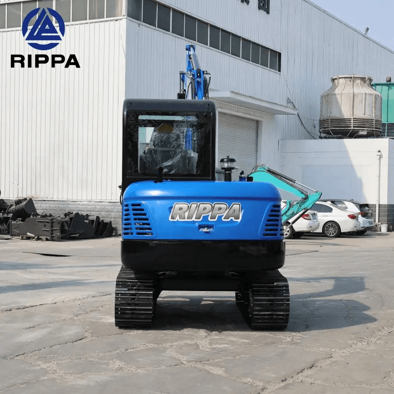 Labadi Engineering Mini Excavator with compact design for efficient landscaping and construction projects