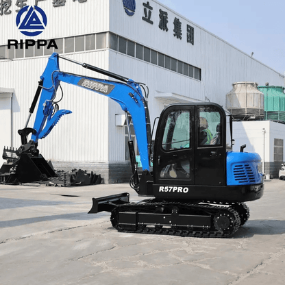 Labadi Engineering Mini Excavator R57PRO with a compact design for efficient digging and construction tasks