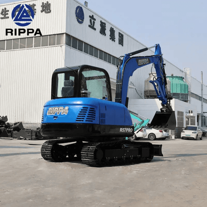Labadi Engineering Mini Excavator R57PRO with a compact design for versatile construction tasks