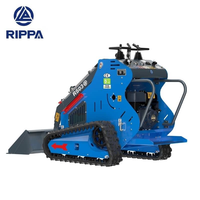 Labadi Engineering RS03 Mini Excavator with Briggs and Stratton engine, designed for compact construction tasks