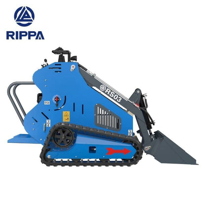 Compact RS03 Excavator with Briggs and Stratton engine for efficient digging and construction projects