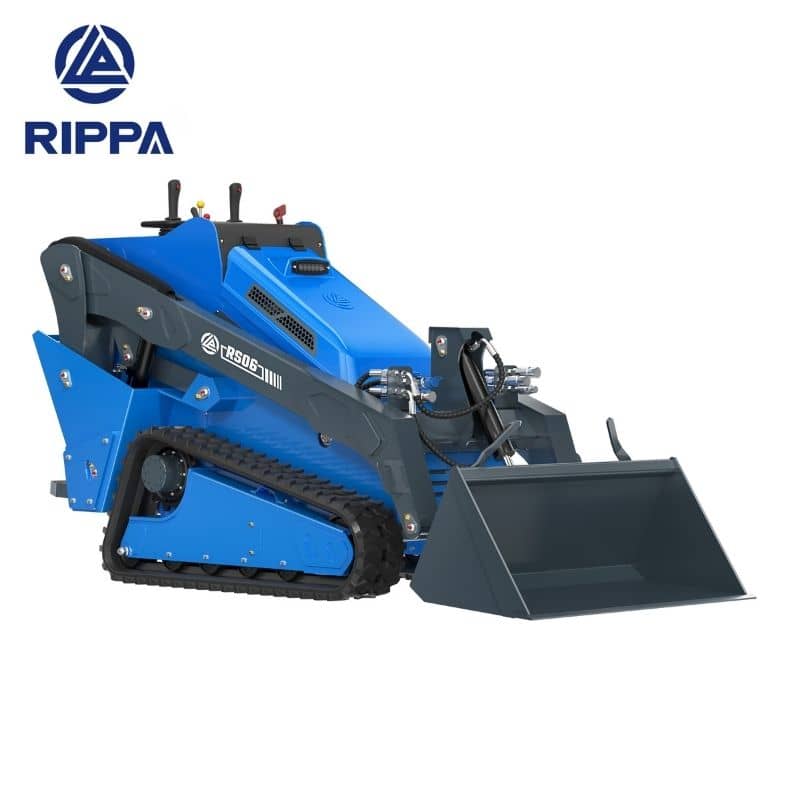 Labadi Engineering Skid Steer Compact Excavator with Durable Tracks and Heavy-Duty Bucket