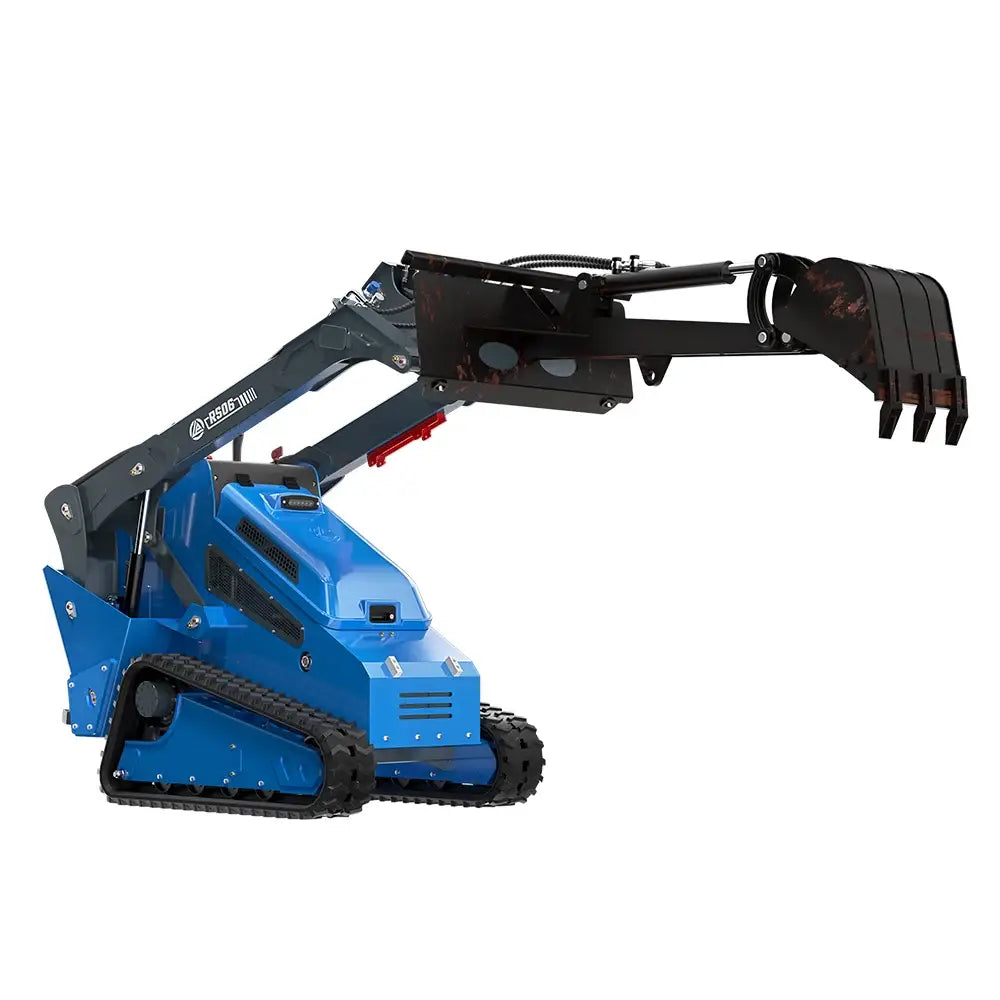 Labadi Engineering Skid Steer Mini Excavator with Multifunctional Digging Arm and Track System