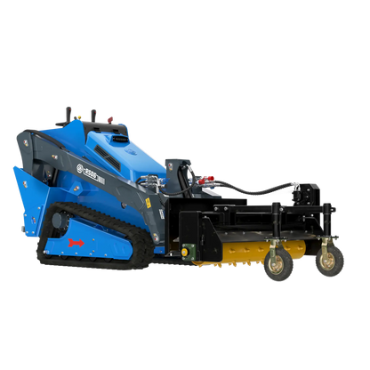 Labadi Engineering Skid Steer with robust tracks and front attachment for versatile construction tasks