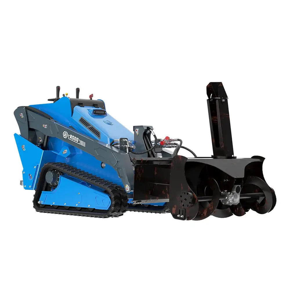 Labadi Engineering Skid Steer with Snowblower Attachment for Efficient Winter Snow Removal