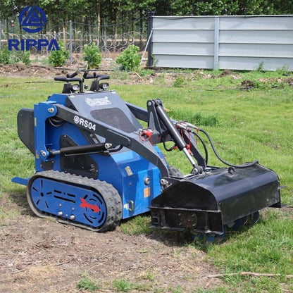 Labadi Engineering Skid Steer RS04 Excavator with Compact Design for Landscaping and Grading Tasks