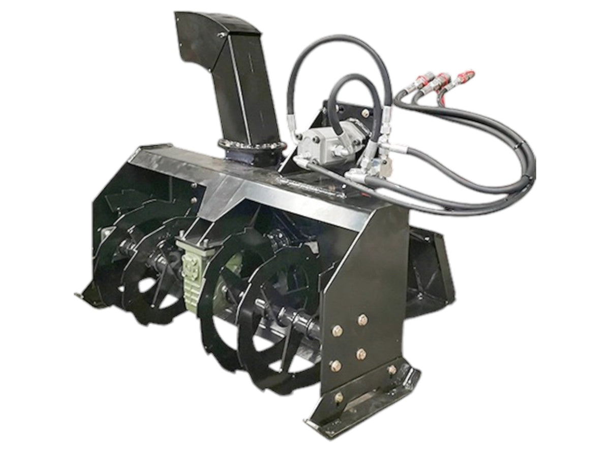 Rippa Australia Excavator Attachment Snow Blower with Hydraulic Controls for Efficient Snow Removal