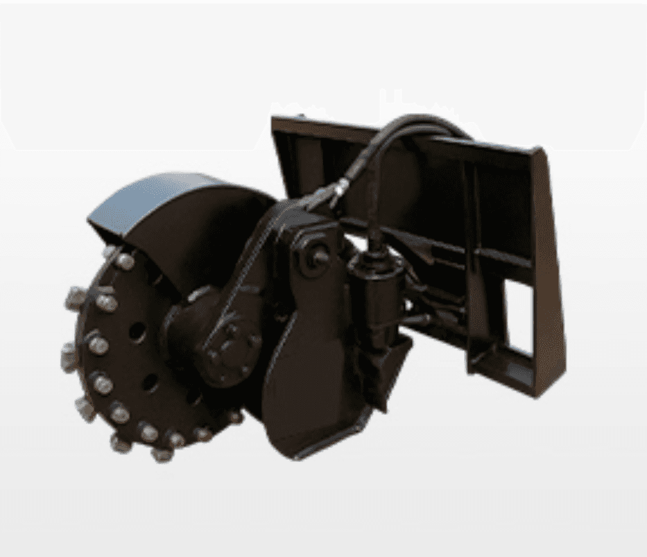 Rippa Australia Stump Grinder Attachment Rear View with Heavy-Duty Cutting Teeth