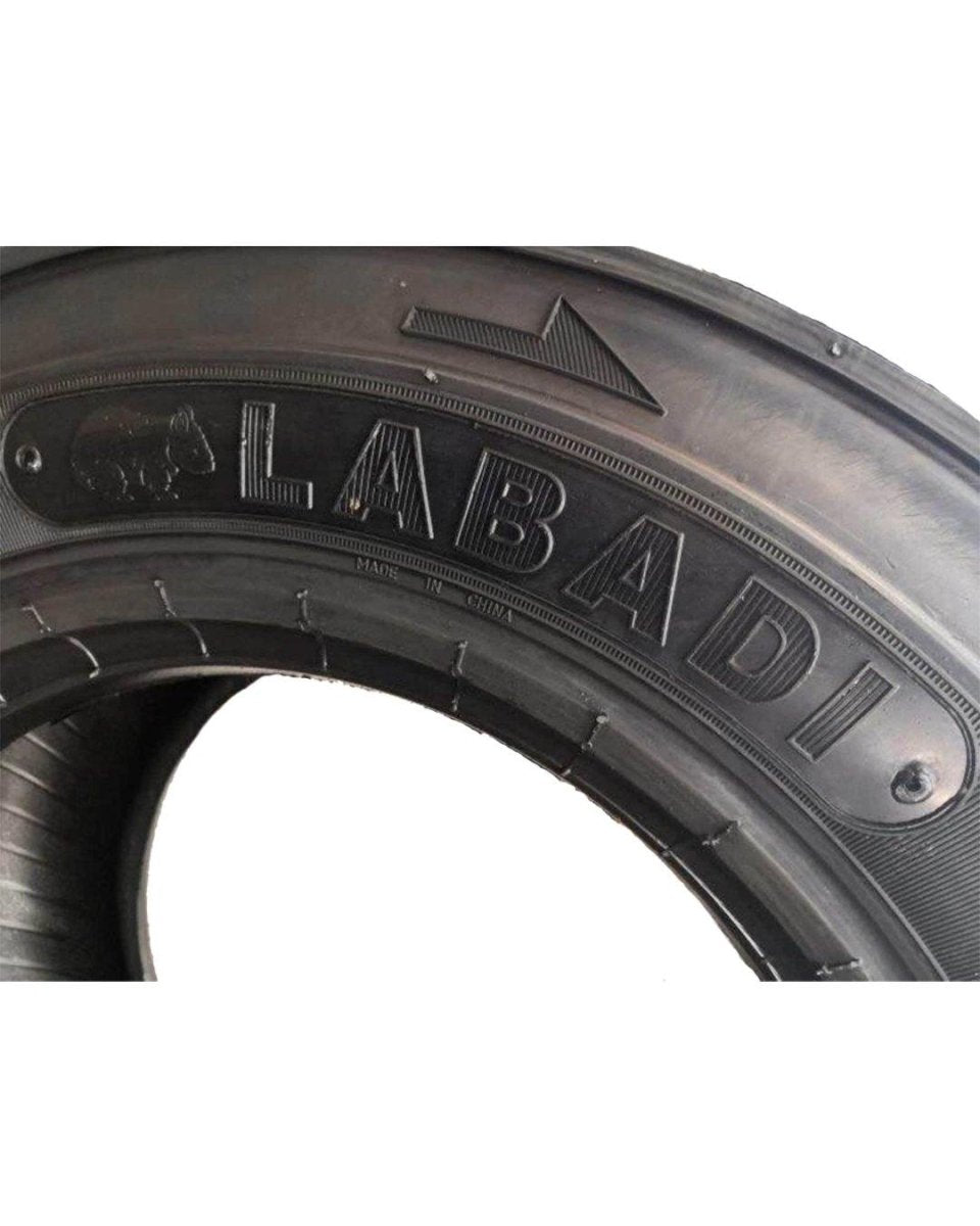 Labadia Engineering Tyre with Durable Rubber Tread and Clear Brand Logo for Reliable Performance