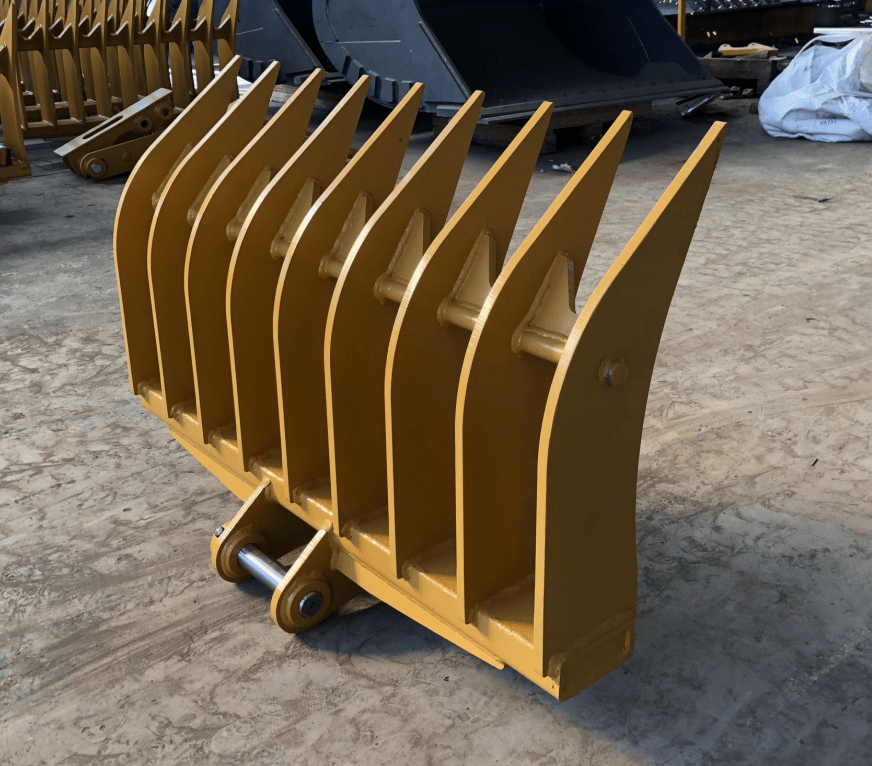 Labadi 5 Tonne Excavator Stick Rake - Labadi Engineering