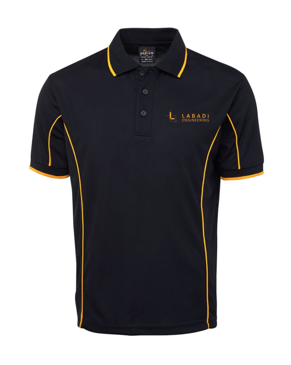 Labadi Engineering Black Polo (Mens) - Labadi Engineering